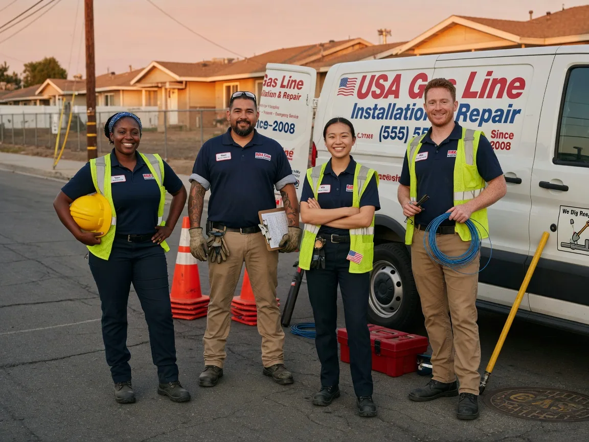 Gas Line Installation company in Kilbourne, IL
