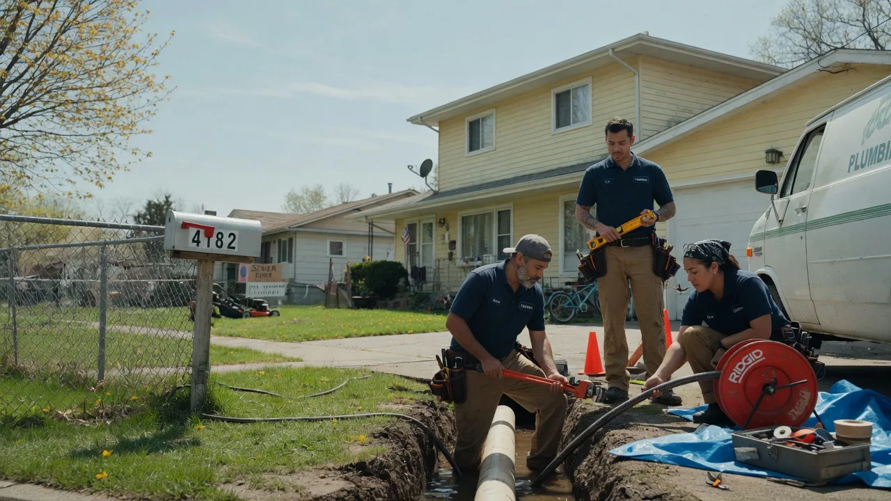 Gas Line Repair in Kilbourne, IL near me